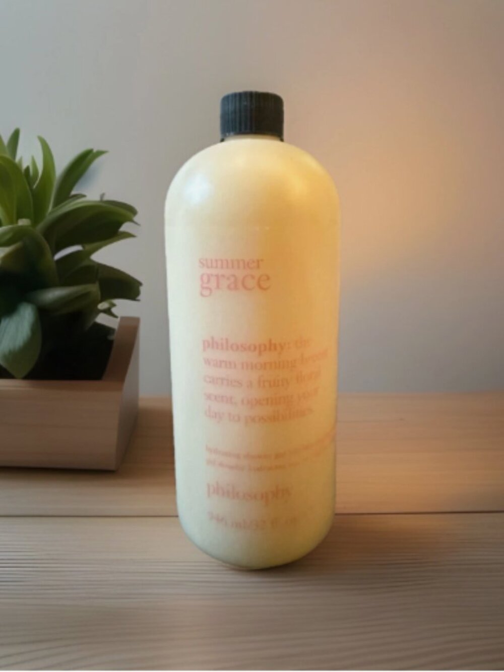 philosophy 32oz summer grace-hydrating shower gel-A633727 SEALED